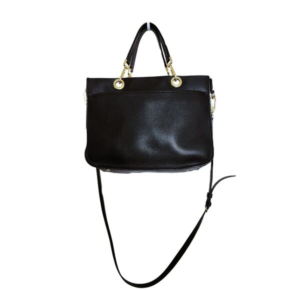 Calvin Klein Sandra Leather Tote Satchel Handbag - Picture 3 of 15